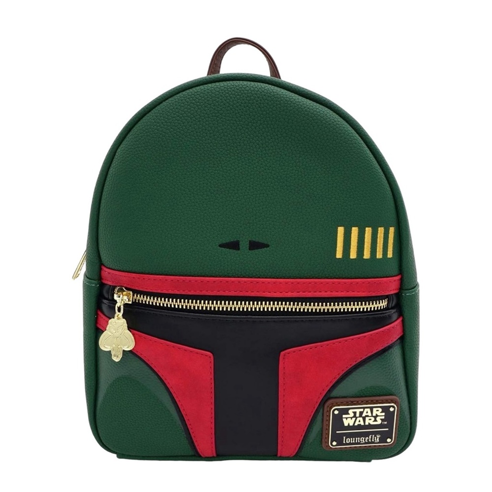 NEW Loungefly Disney Star Wars Boba Fett Mini Backpack